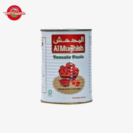 400g Kaleng Pasta Tomat Mudah Dibuka Tutup Double terkonsentrasi China Pabrik Produksi Harga Pabrik