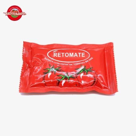 Tas Ketchup manis dan asam, 18 gram tomat alami murni untuk saus rendam
