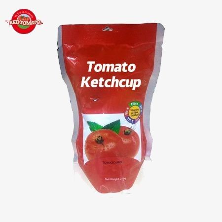 1% Brix 210g Sachet Ketchup, Pure Natural Flavor Sempurna Untuk Saus Dip French Fry