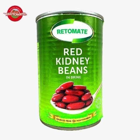 Pure Natural Kaleng Red Kidney Beans In Brine 400g Dengan Rasa gurih lezat