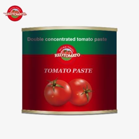 210g pasta tomat kaleng memenuhi standar keamanan pangan yang diakui secara global termasuk FDA ISO HACCP dan BRC