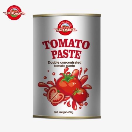 400g Pasta Tomat Kaleng Memenuhi Standar Keamanan Pangan Internasional Teratas Dengan Kepatuhan yang ketat