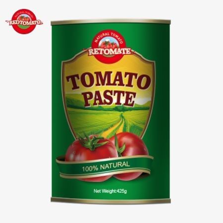 Pasta tomat kaleng 425g memenuhi standar global yang ditetapkan oleh ISO HACCP BRC dan Peraturan FDA