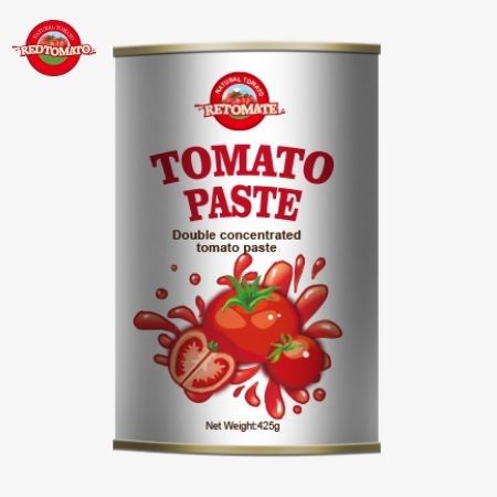 425g pasta tomat kaleng sesuai dengan standar global yang ditetapkan oleh ISO HACCP BRC dan peraturan FDA.