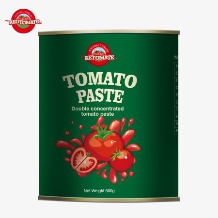 800g pasta tomat kaleng ketat mematuhi berbagai standar kualitas dan keselamatan internasional