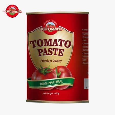 Top-Grade 1000g Tin-Canned Tomato Paste At Preferential Prices Menawarkan Layanan OEM yang Disesuaikan