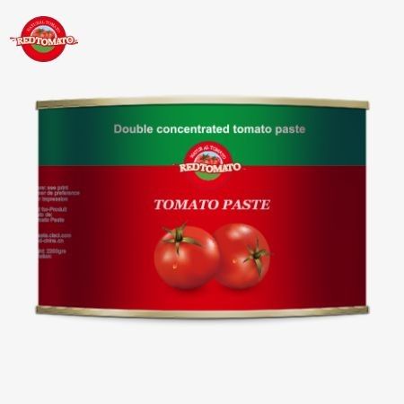 Pabrik Tomat Kaleng Pasta Tomat 2200g Kaleng Freshness Dan Kualitas Tinggi