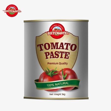 Pasta tomat kaleng memenuhi standar produksi ISO HACCP BRC dan FDA