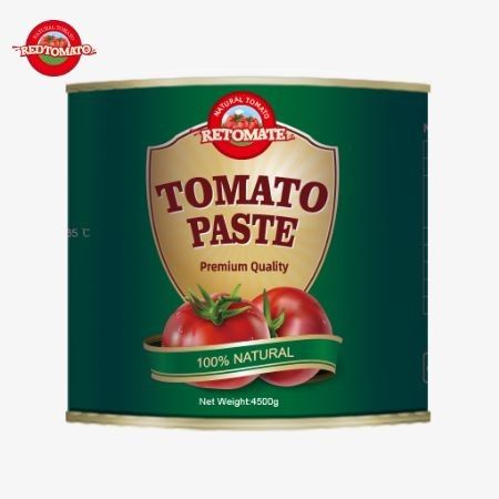 4500g pasta tomat kaleng memenuhi standar ISO HACCP dan BRC selain memenuhi standar produksi FDA