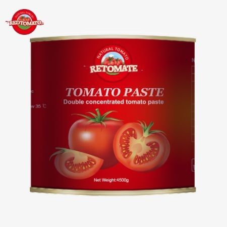 Pasta tomat berkualitas tinggi untuk tahun 2024 dikemas dalam kantong bulk masing-masing 4500g dengan konsentrasi 28-30 Brix