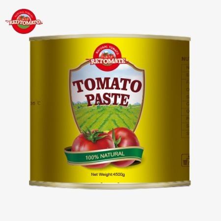 Baru Untuk 2024: Memperkenalkan 4,5 kg Easy Open Aseptic Organic Tomato Paste Dengan 28-30% Brix Double Concentration