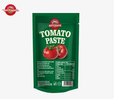 Harga Pabrik Untuk 50g Stand Up Sachet Tomato Paste Packaging Bags Oleh Produsen