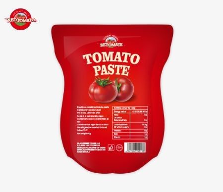 Sachet Tomato Paste 50g 56g 70g Stand Up Sachet Tomato Paste Grosir Tidak Ada Aditif 100 Purity For Cook