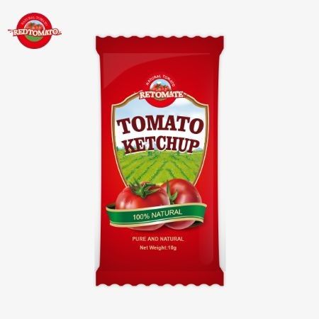10g Sachet Ketchup dengan rasa asam manis dan rasa alami murni