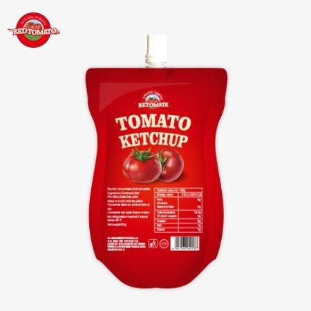 100g Sweet And Sour Natural Ketchup Sachet OEM China Harga Pabrik HACCP Standar FDA