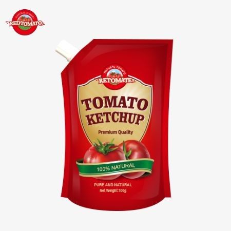 OEM 140g Sachet Ketchup Yang Memenuhi Standar Internasional Dan Dianjurkan Di Harga Pabrik