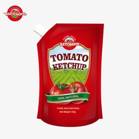 Standar OEM Dan Tersedia Harga Pabrik 140g Ketchup Sachet Yang Memenuhi Internasional