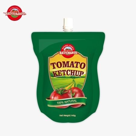 Kami menawarkan kantong ketchup 140g dengan harga pabrik yang memenuhi standar internasional dan memberikan kenyamanan
