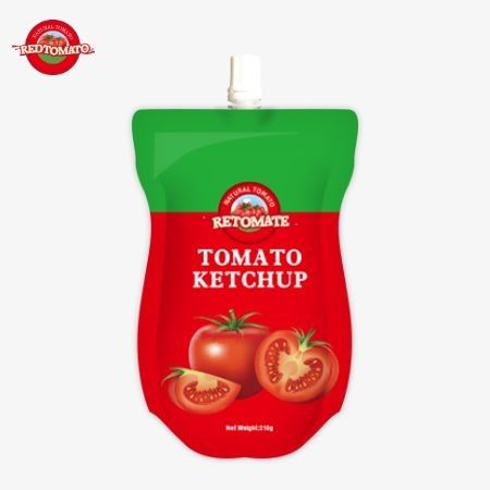 Pembuatan Sachet Ketchup 210g di Pabrik OEM dengan Rasa Murni dan Alami