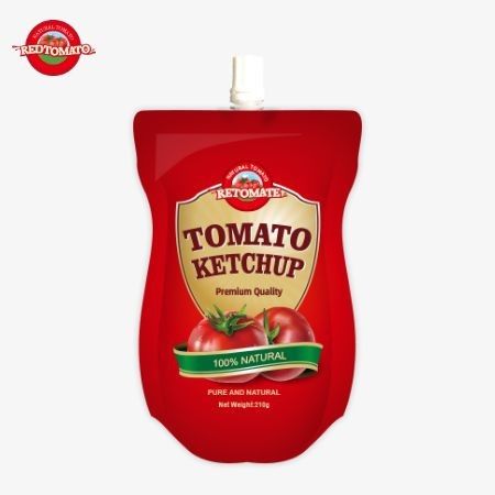 Produksi Sachet Ketchup 210g di Fasilitas OEM yang Menawarkan Rasa Alam yang Murni