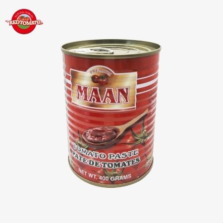 MAAN 400g Double Concentrate Tomato Pasta Brix22-24% Merek yang dapat disesuaikan Tersedia