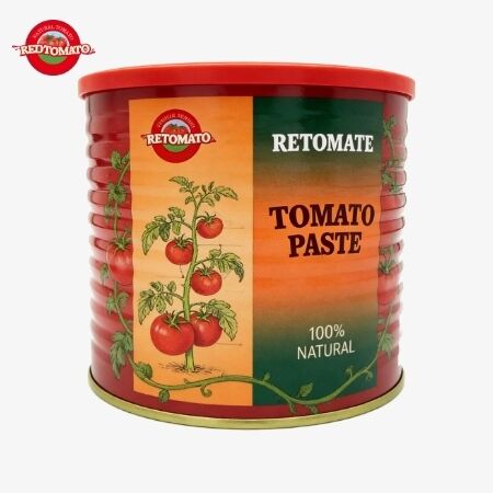 Retomate Own Brand 800g Canned Tomato Paste Premium Brand & Custom Packaging Design