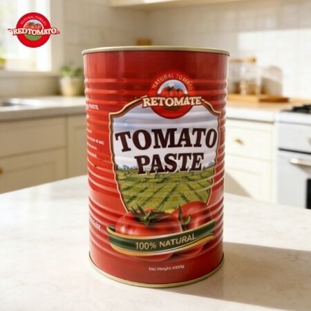 RETOMATE Pasta Tomat Berkualitas Tinggi Dengan 4500g Bulk Packaging 28-30 Brix Packaged Type