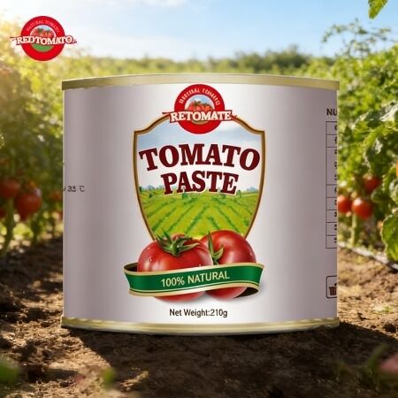 210g Pasta Tomat Kalengan - Memenuhi Standar Produksi Global ISO HACCP BRC FDA