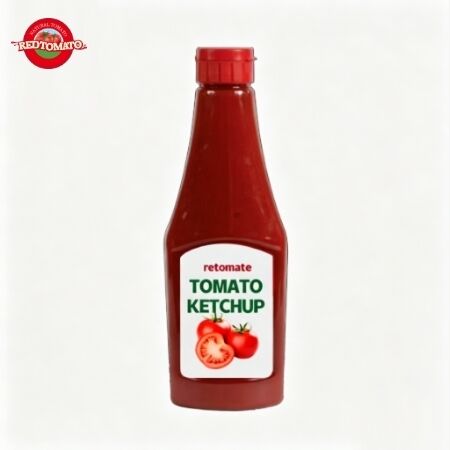340g Botol Ketchup Bumbu asam manis ISO Sertifikasi untuk Burger dan Kentang Goreng