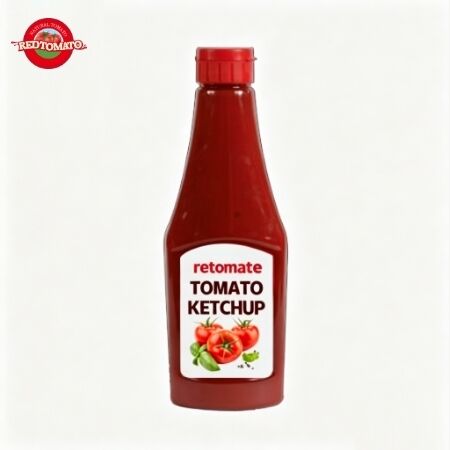 340g Botol Ketchup dengan rasa asam manis - ISO Sertifikasi Tomato Ketchup Condiment