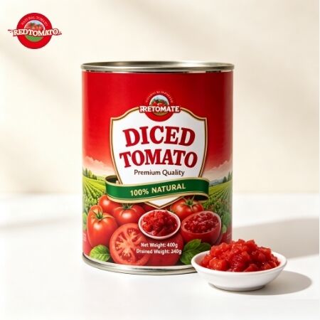 400g Green Chili Seasoned Diced Tomatoes with 24-Month Shelf Life for Pizza Pasta Sauce