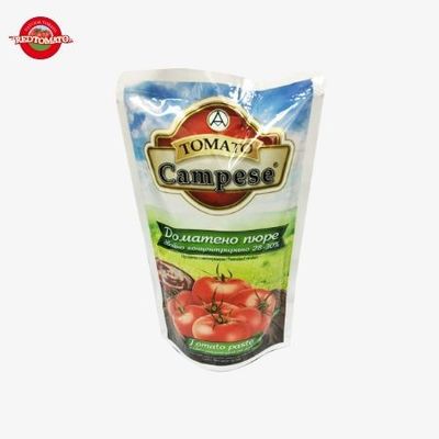 250g pasta tomat dalam kantong berdiri manis dan asam 30%-100% kemurnian