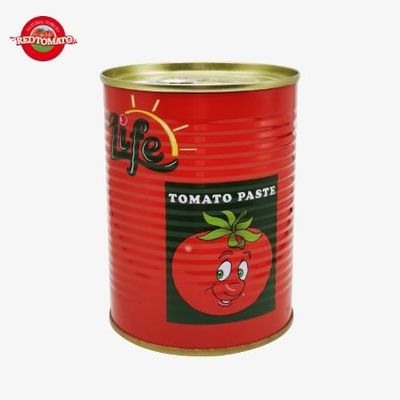 Hard Open Lid Tomato Paste Kaleng 140g Per Tin Double Concentrated