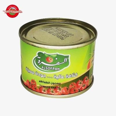 Pasta Tomat Kaleng Asam Manis 210g Dengan Tutup yang Mudah Dibuka