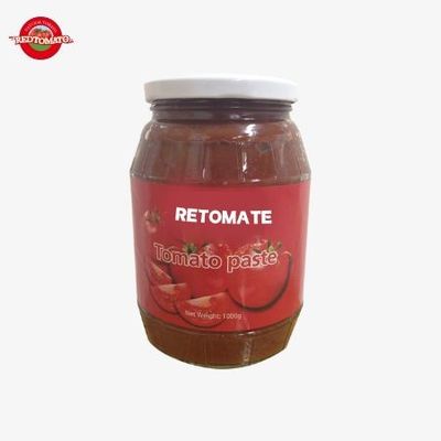 Pasta Tomat Jarred yang sangat pekat 1000g 30%-100% kemurnian