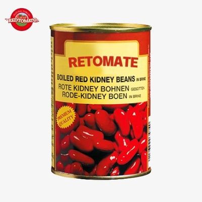 Sertifikat HACCP Red Kidney Beans kaleng, 850g Red Kidney Beans dalam air garam