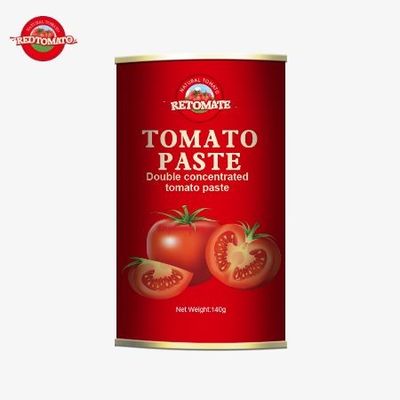 140g pasta tomat kaleng dengan sertifikasi ISO yang sangat nyaman