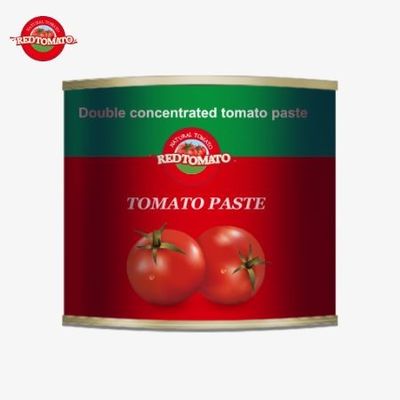 210g pasta tomat kaleng memenuhi standar keamanan pangan yang diakui secara global termasuk FDA ISO HACCP dan BRC