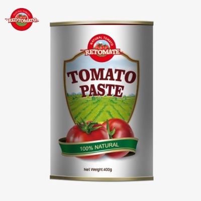Sertifikat sesuai dengan ISO HACCP BRC dan FDA Standar kami 400g pasta tomat