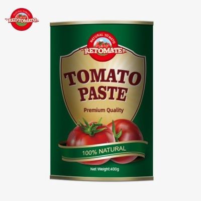 400g Pasta Tomat Mematuhi Keamanan Pangan Internasional yang ketat