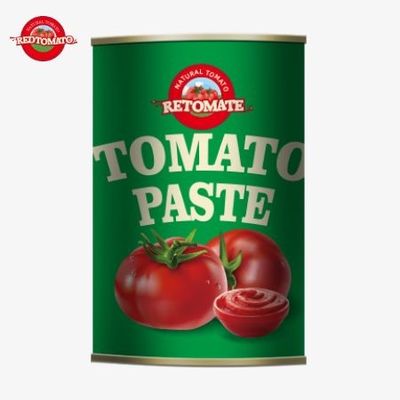 Pasta tomat kaleng 425g sesuai dengan standar global yang ditetapkan oleh ISO HACCP BRC dan Peraturan FDA