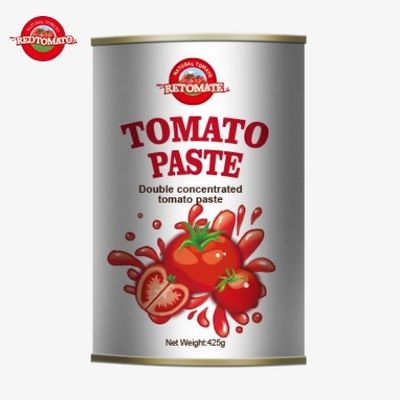 425g pasta tomat kaleng sesuai dengan standar global yang ditetapkan oleh ISO HACCP BRC dan peraturan FDA.