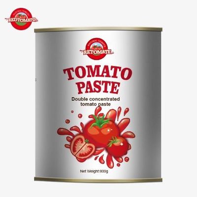 800g Pasta Tomat Kaleng Memenuhi Standar Kualitas dan Keamanan Internasional