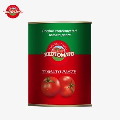 Produsen Pabrik 850g Kaleng Pasta Tomat Kaleng Untuk Pengemasan Makanan