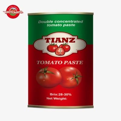 Produsen Pasta Tomat Berkualitas Tinggi Dalam Kaleng Tin 1000g Menawarkan Layanan OEM
