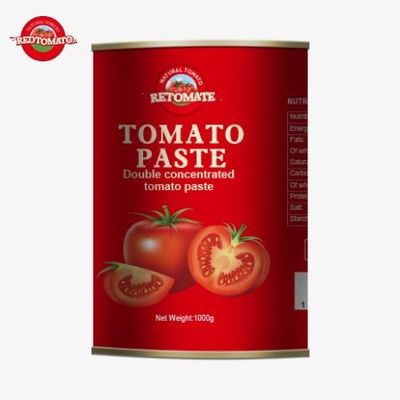Produsen 1000g Kaleng Kaleng Kosong Untuk Pasta Tomat Kaleng Pasta Tomat