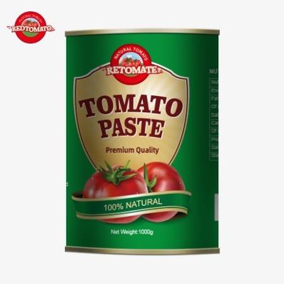Produsen 1000g Kaleng Kaleng Kosong Untuk Pengemasan Pasta Tomat Kaleng