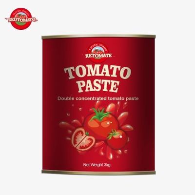Pasta tomat kaleng 3 kg kami memenuhi standar produksi yang ditetapkan oleh ISO HACCP BRC dan FDA
