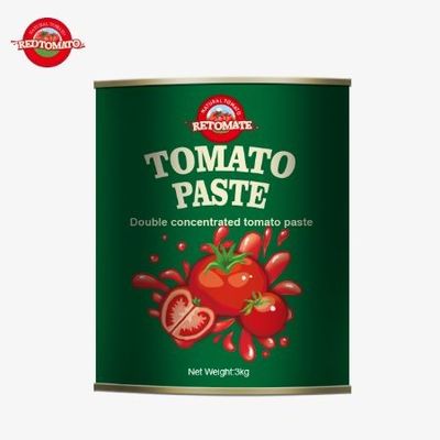 Pasta tomat kaleng 3 kg kami memenuhi standar produksi yang ditetapkan oleh ISO HACCP BRC dan FDA