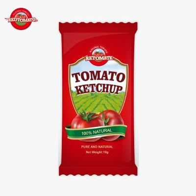 10g Sachet Ketchup dengan rasa asam manis dan rasa alami murni